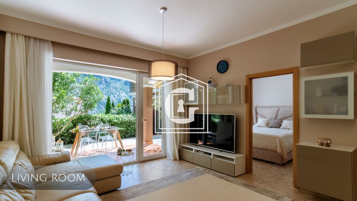 Modern apartment in a complex with a swimming pool