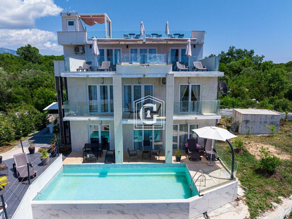 Luxurious Villa In A Scenic Location With A Stunning Panoramic Sea View!!!