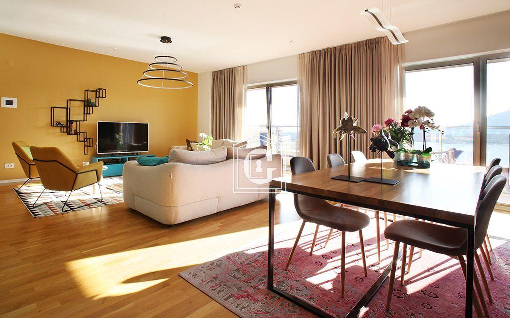 АПАРТАМЕНТЫ КЛАССА ЛЮКС С 3мя СПАЛЬНЯМИ НА 1ой ЛИНИЯ У МОРЯ!!! ПОТРЯСАЮЩИЙ ВИД НА МОРЕ!